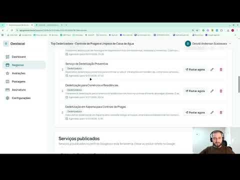 Automação de cadastro de serviços