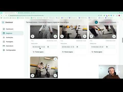 Automação de fotos e vídeos para galeria