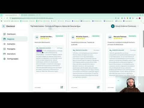 Respostas automáticas para avaliações